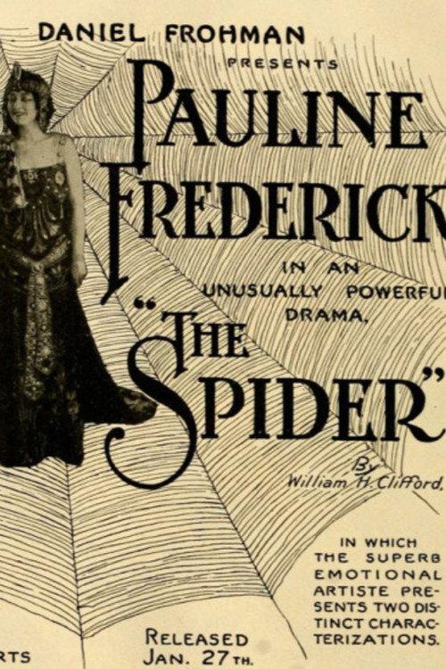 The Spider 1916 official movie poster