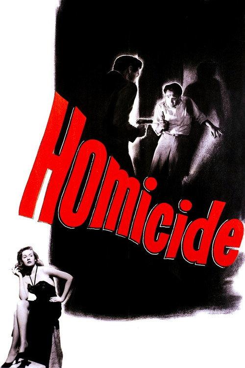Homicide 1949 official movie poster