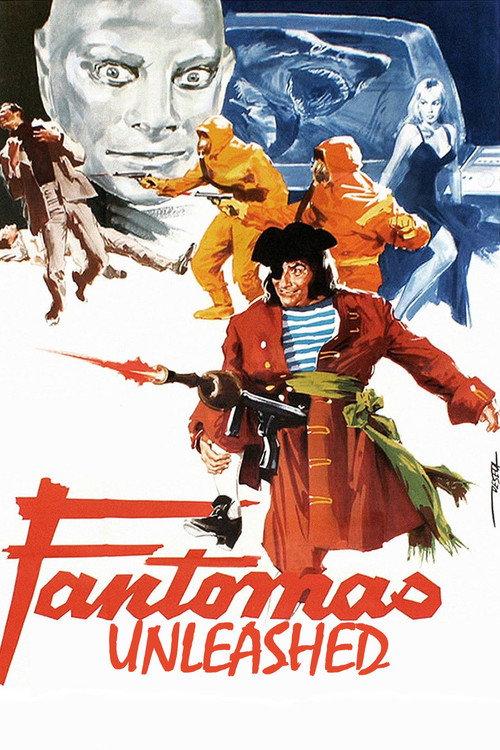 Fantomas Unleashed 1965 official movie poster