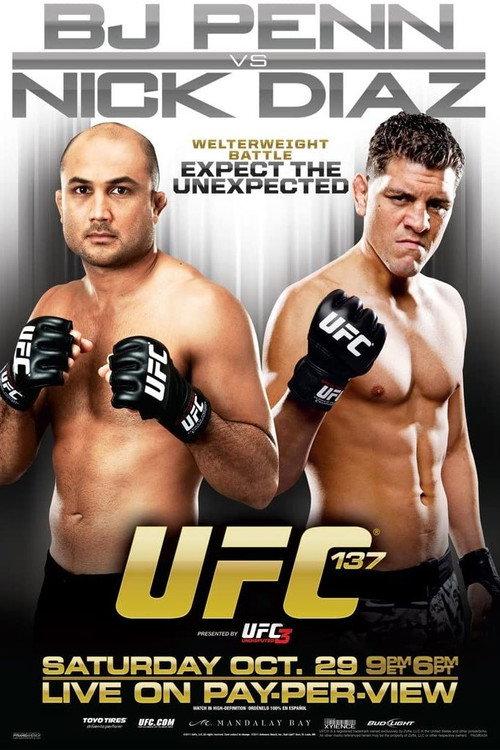 UFC 137: Penn vs. Diaz 2011 official movie poster