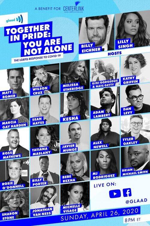 Together in Pride: You Are Not Alone 2020 official movie poster
