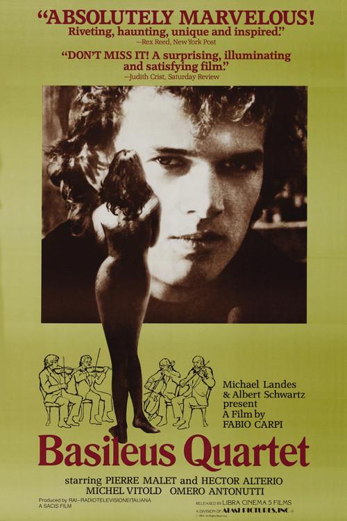 The Basileus Quartet 1983 official movie poster