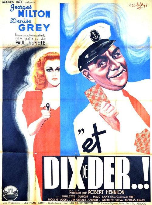 Et dix de der 1948 official movie poster