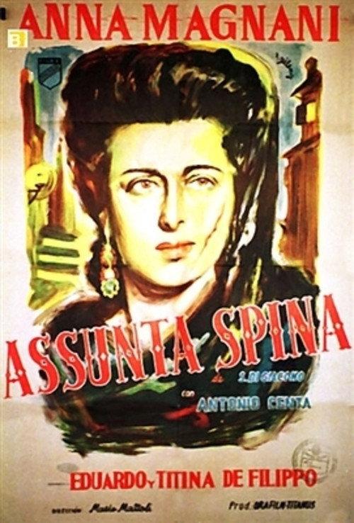 Assunta Spina 1948 official movie poster