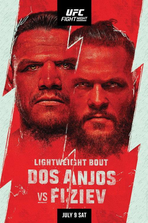 UFC on ESPN 39: dos Anjos vs. Fiziev 2022 official movie poster