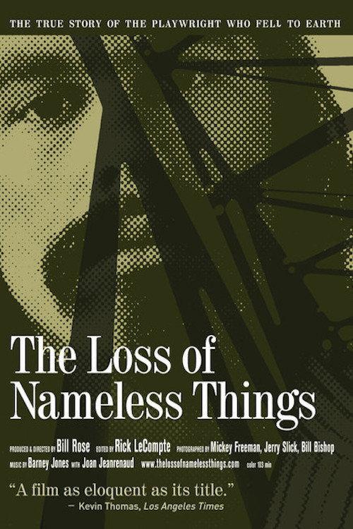The Loss of Nameless Things 2004 official movie poster