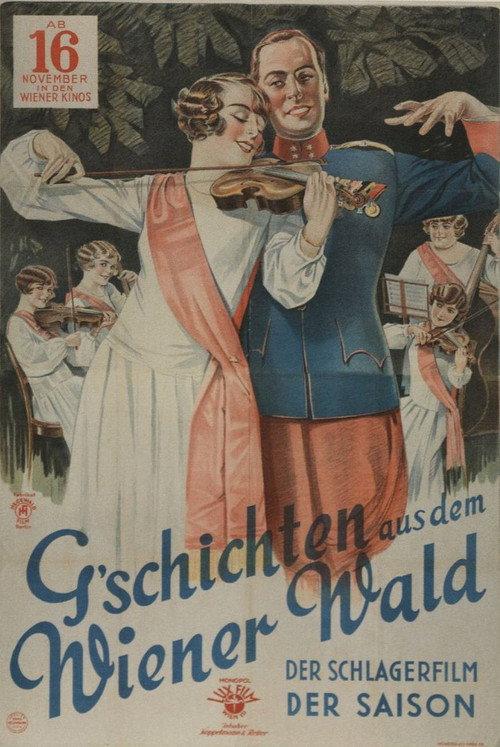 Tales from the Vienna Woods 1928 official movie poster