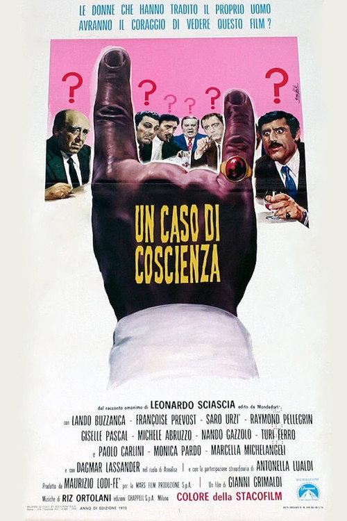 Un caso di coscienza 1970 official movie poster