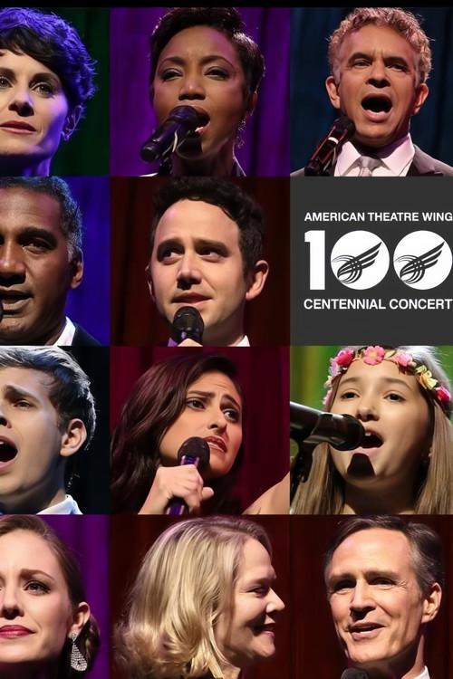 American Theatre Wing Centennial Concert 2018 official movie poster