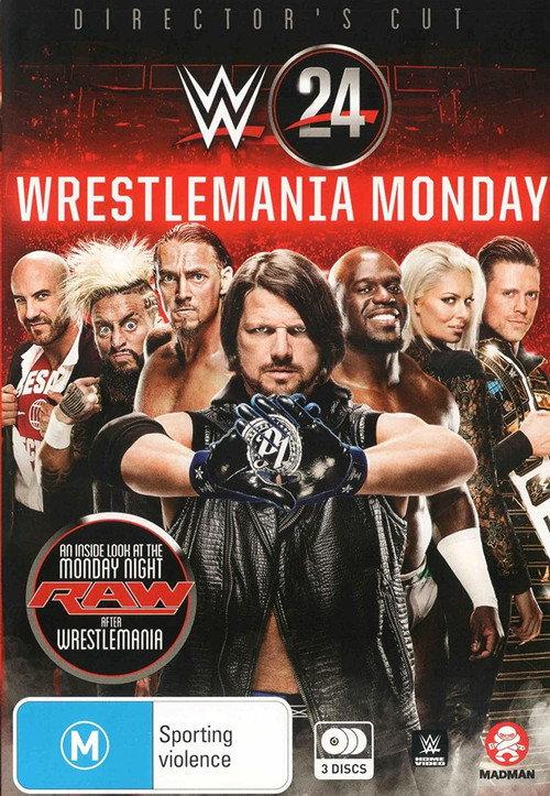 WWE 24: Wrestlemania Dallas 2016 official movie poster