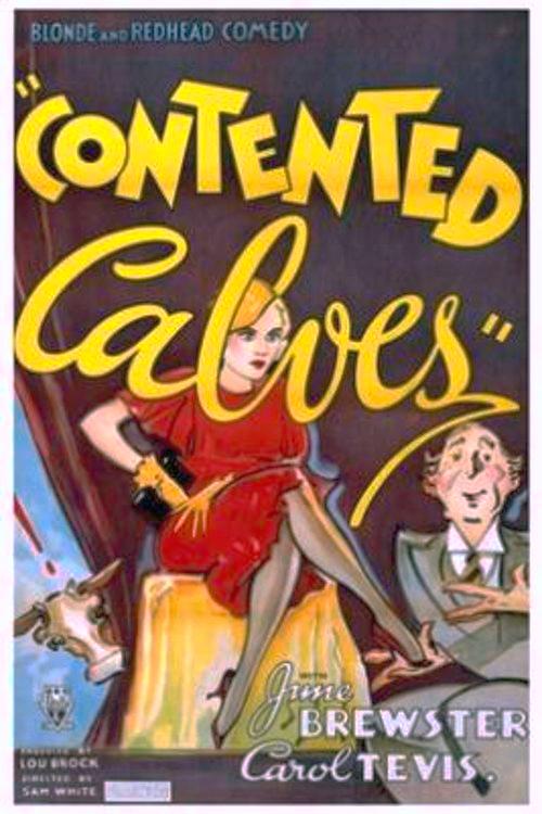 Contented Calves 1934 official movie poster