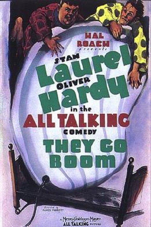 They Go Boom! 1929 official movie poster