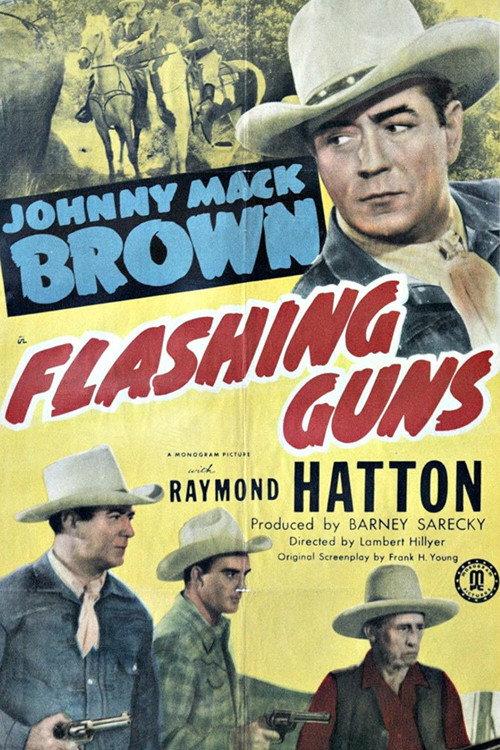 Flashing Guns 1947 official movie poster