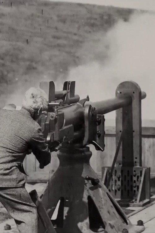 Firing the Maxim Gun 1897 official movie poster