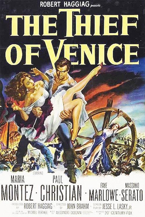 The Thief of Venice 1950 official movie poster