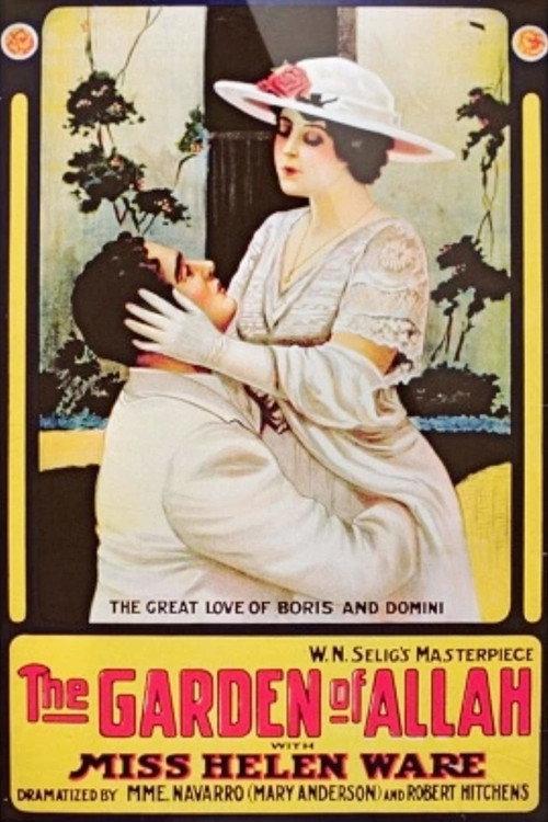 The Garden of Allah 1916 official movie poster