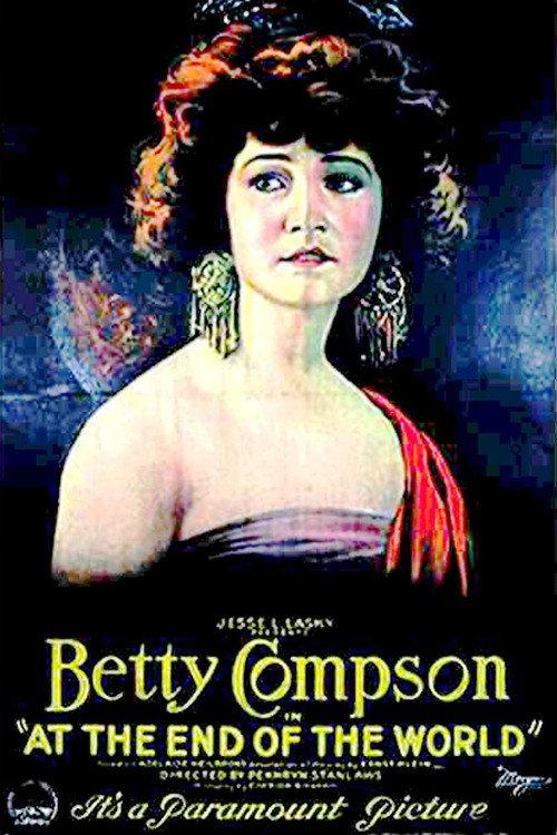 At the End of the World 1921 official movie poster