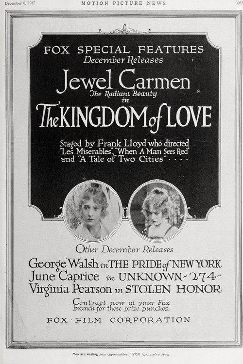 The Kingdom of Love 1917 official movie poster