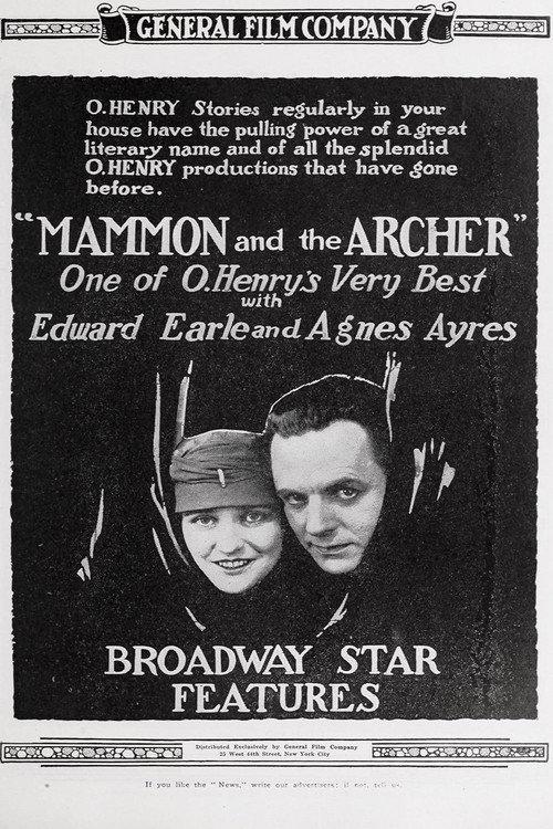 Mammon and the Archer 1918 official movie poster