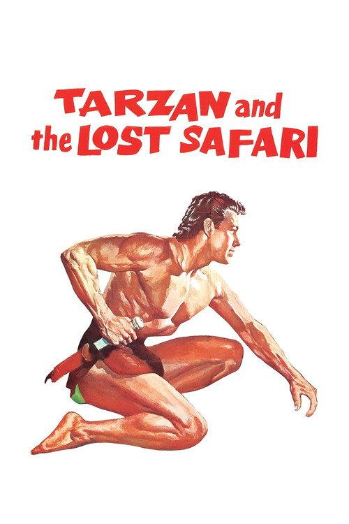 Tarzan and the Lost Safari 1957 official movie poster