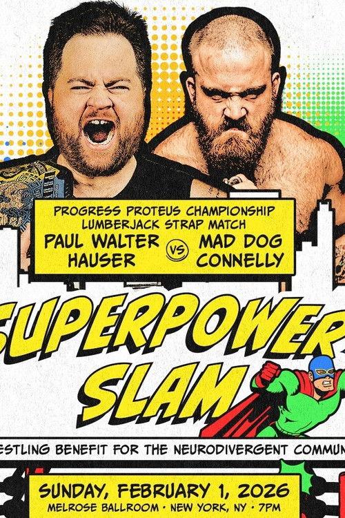 Orange Crush & JCW: Superpower Slam 2026 2026 official movie poster