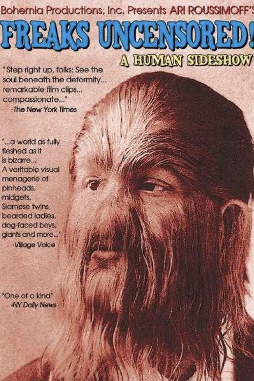 Freaks Uncensored! 1999 official movie poster