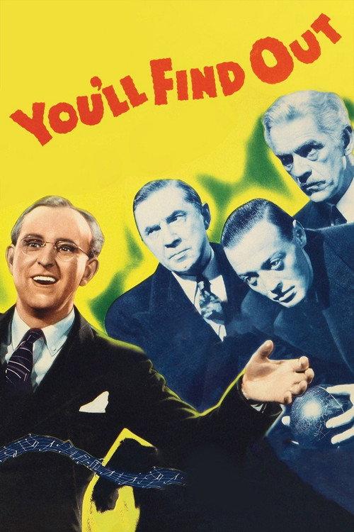 You'll Find Out 1940 official movie poster