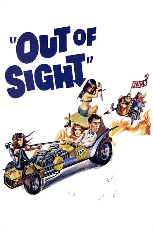 Out of Sight 1966 official movie poster