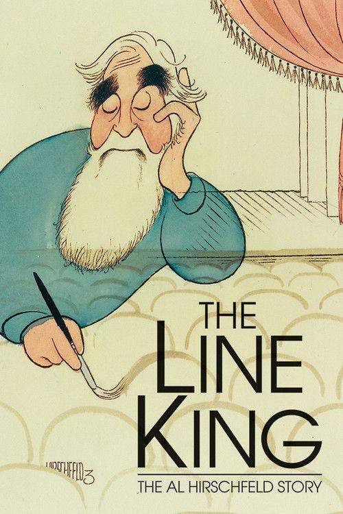 The Line King: The Al Hirschfeld Story 1996 official movie poster