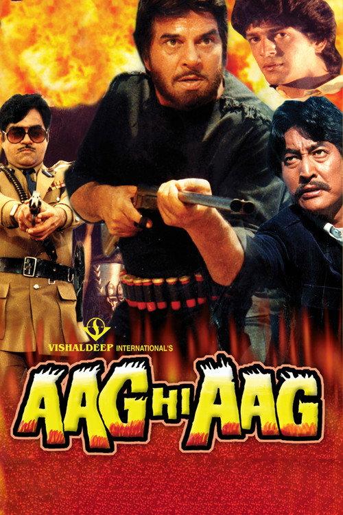 Aag Hi Aag 1987 official movie poster
