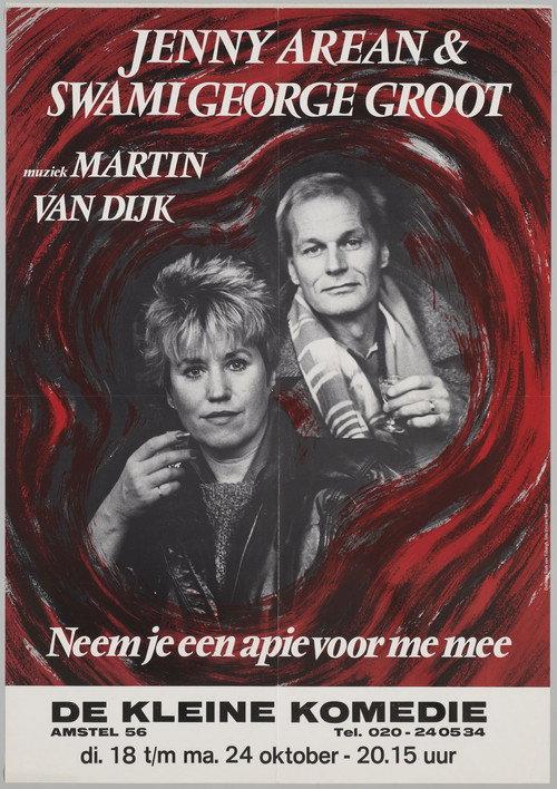Jenny Arean & Swami George Groot: Neem Je een Apie voor Me Mee 1990 official movie poster