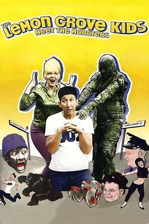 The Lemon Grove Kids Meet the Monsters 1968 official movie poster