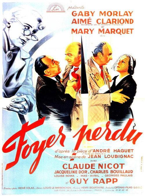 Foyer perdu 1952 official movie poster