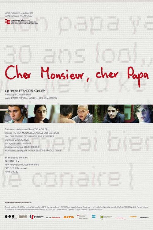 Cher Monsieur, cher papa 2008 official movie poster