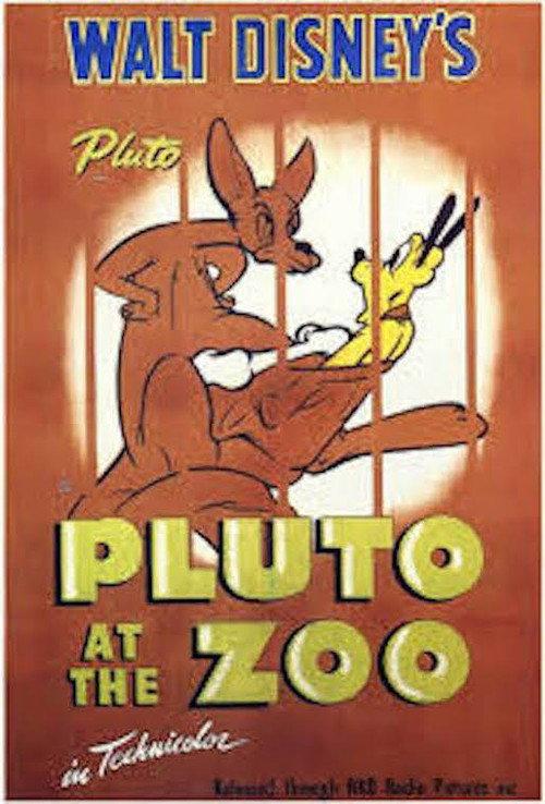 Pluto at the Zoo 1942 official movie poster