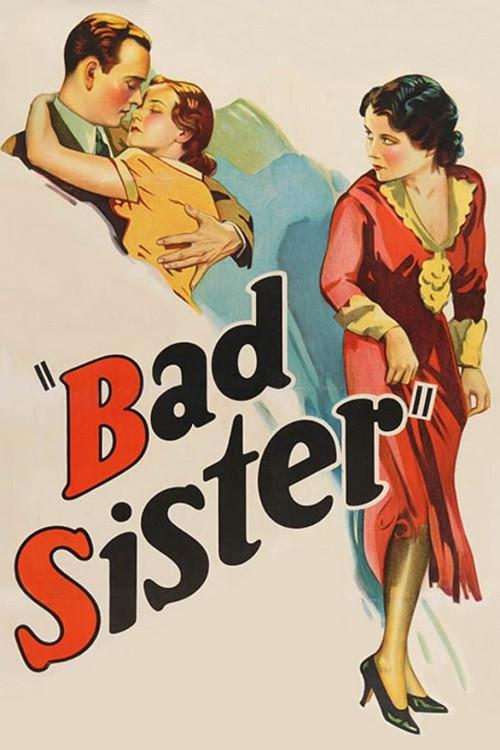 The Bad Sister 1931 official movie poster