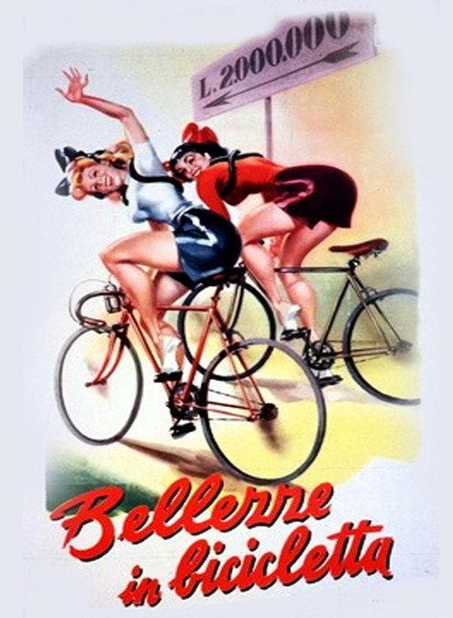 Beauties on bicycles 1951 official movie poster
