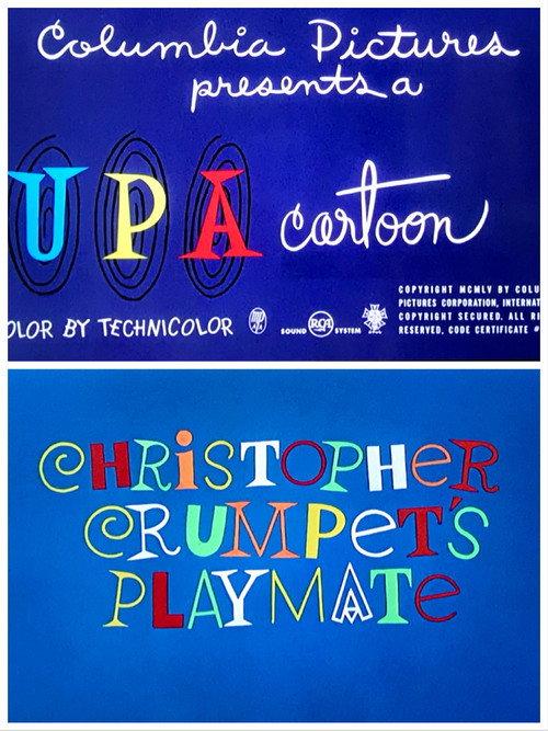 Christopher Crumpet's Playmate 1955 official movie poster