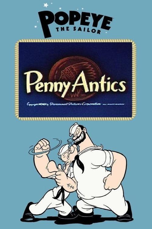 Penny Antics 1955 official movie poster
