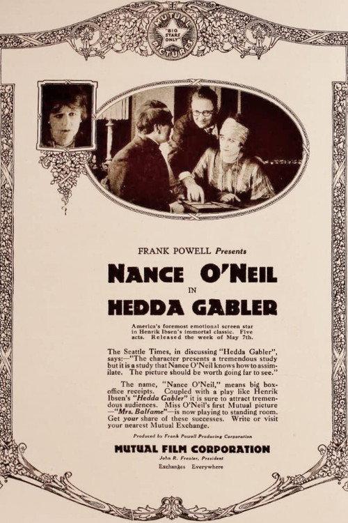 Hedda Gabler 1917 official movie poster