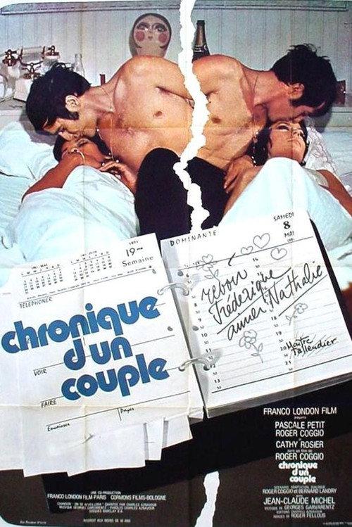 Chronique d'un couple 1971 official movie poster