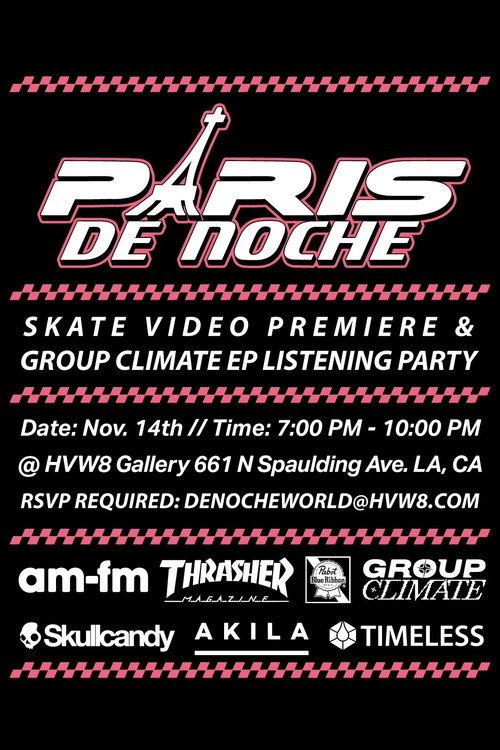 Paris De Noche 2023 official movie poster