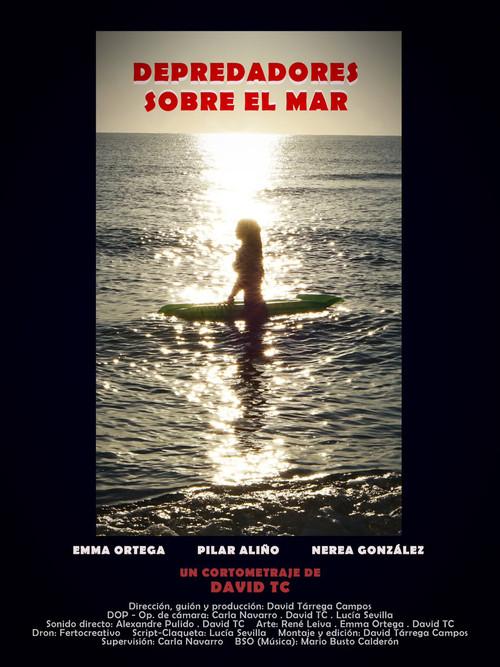 Depredadores sobre el mar 2025 official movie poster
