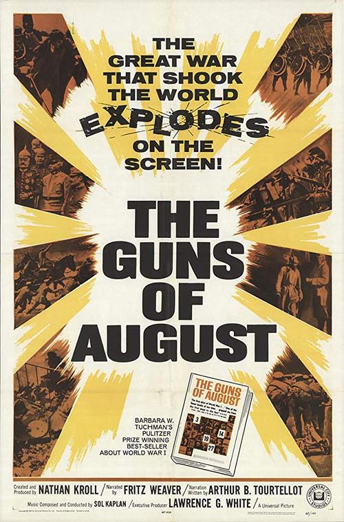The Guns of August 1964 official movie poster