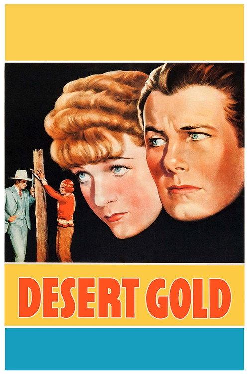 Desert Gold 1936 official movie poster