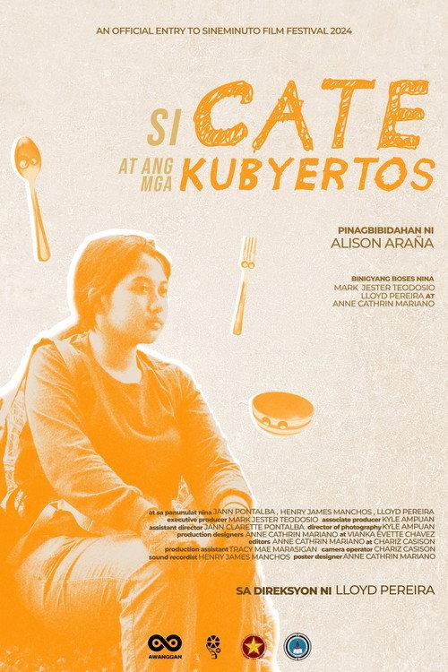 Si Cate at ang mga Kubyertos official movie poster