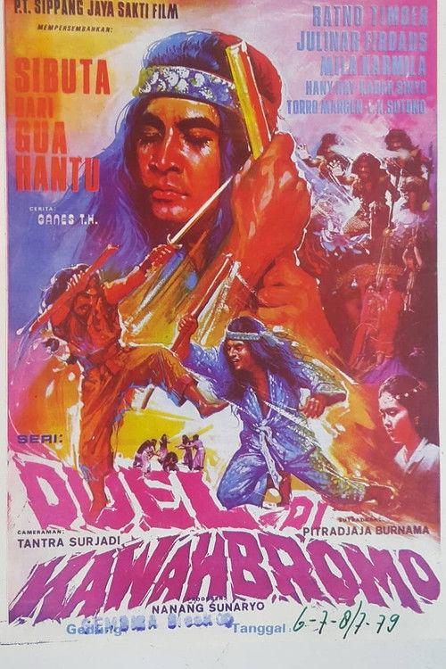The Blind Man from Ghost Cave: Duel at Bromo Crater 1977 official movie poster