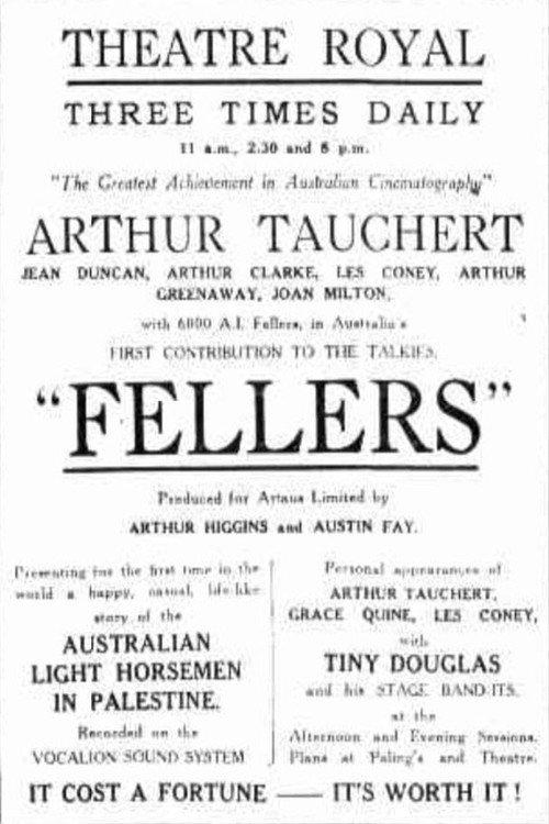 Fellers 1930 official movie poster