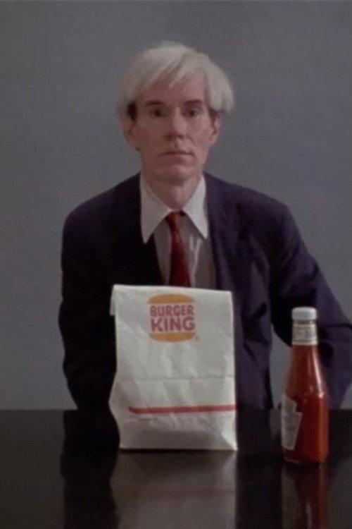 Andy Warhol Eating a Hamburger 1982 official movie poster