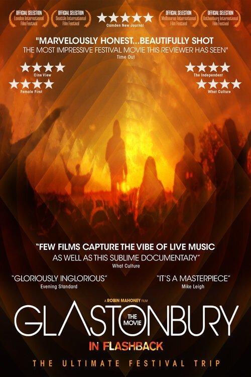 Glastonbury: The Movie in Flashback 1995 official movie poster